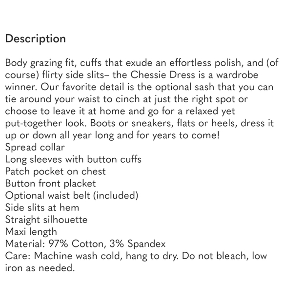 NWT Tuckernuck Women's Red Chessie Shirt Dress Size XXL 100% Cotton Luxury Chic - Picture 4 of 13